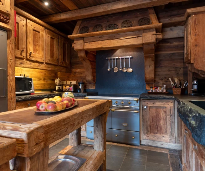 Cuisine chalet Méribel